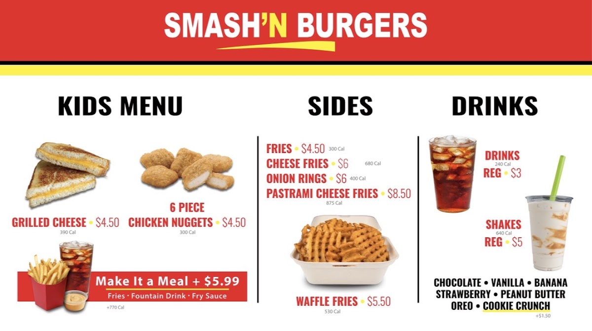 Menu Smash’N Burgers-2