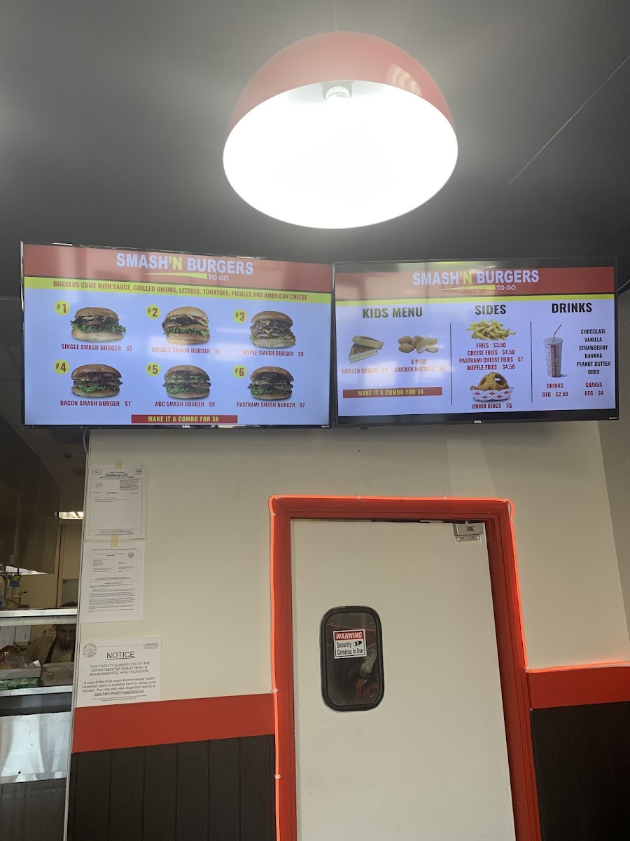 Menu Smash’N Burgers-9